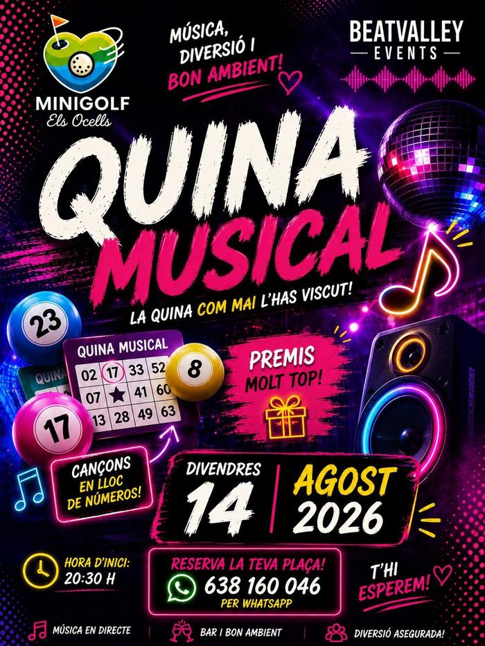 Cartell Quina Musical